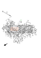 Crankcase (AN400ZA E19)